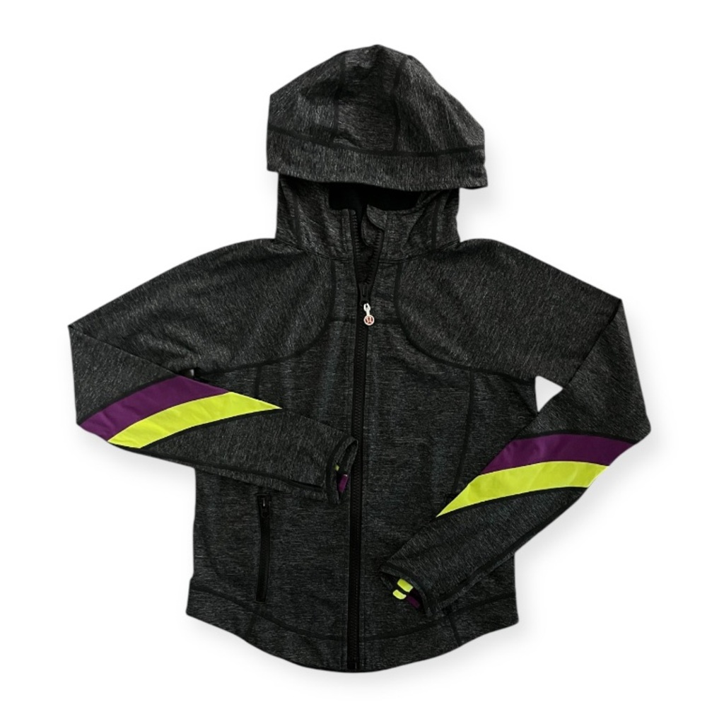 LULULEMON half moon jacket static grey